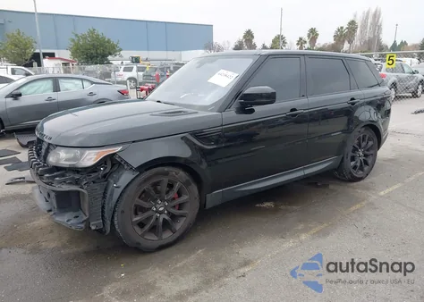 2016 Land Rover Range Rover Sport 3.0L V6 Supercharged Hse z USA, uszkodzony, nr VIN SALWR2PF5GA658898